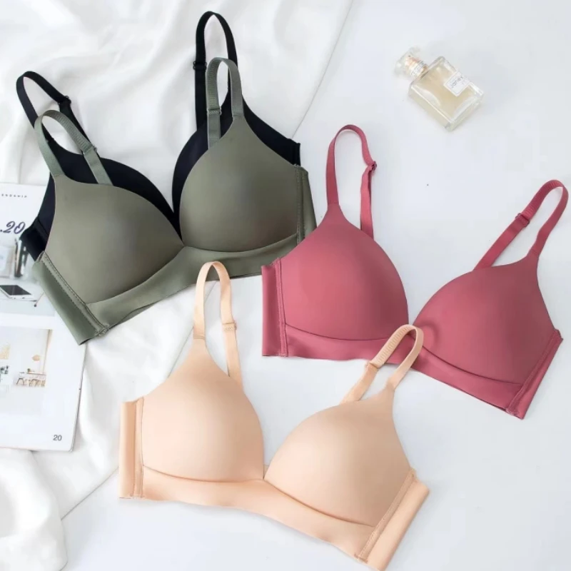 Бесшовный бюстгальтер-пуш-ап в – обзор и цена Bralette Wireless Soft