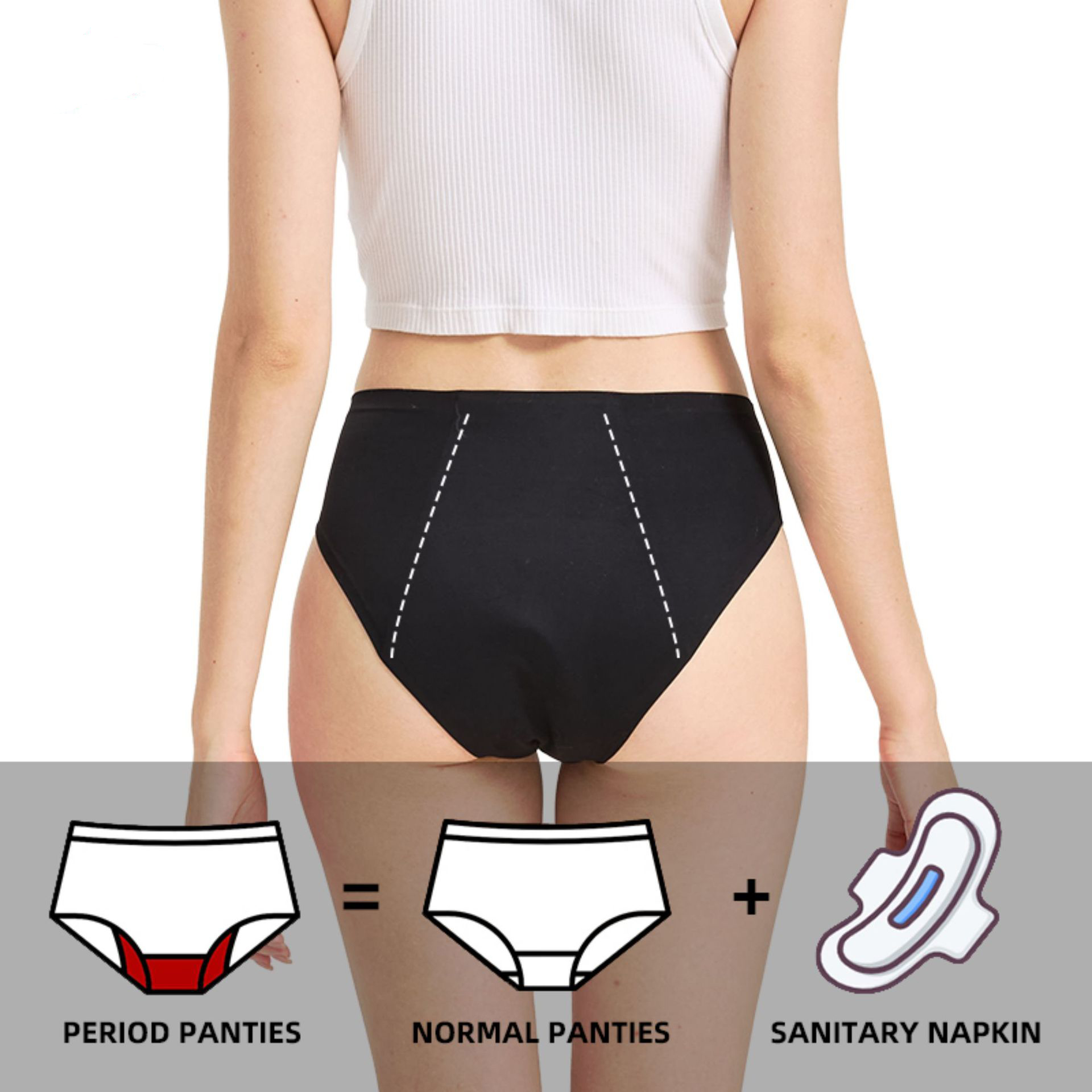 Женские менструальные трусики  – обзор и цена Period Panty Absorbent